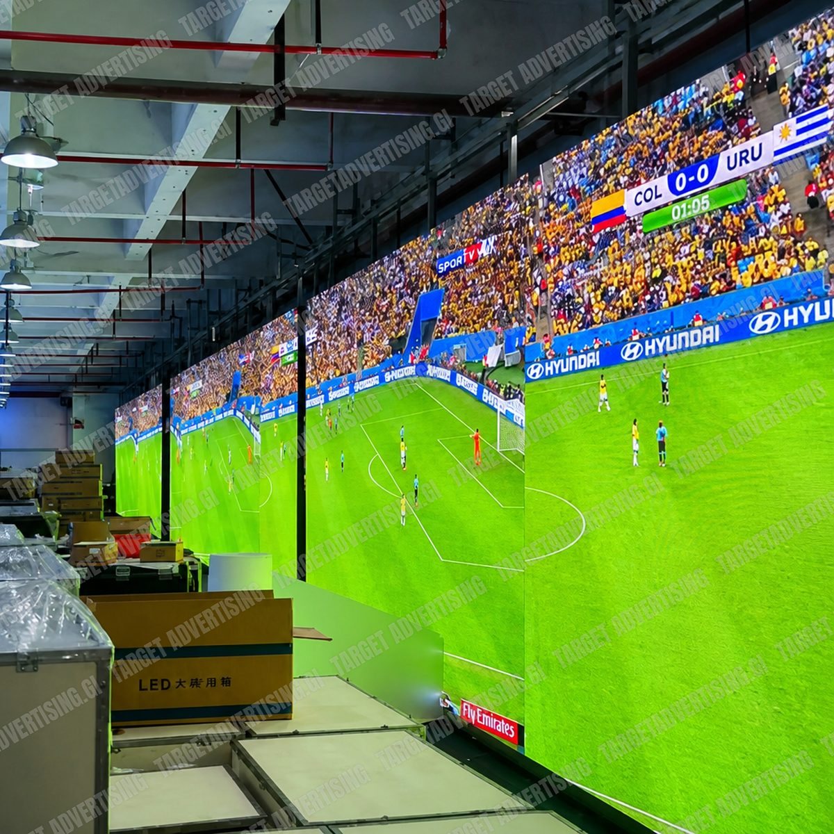 LED screen unit 17